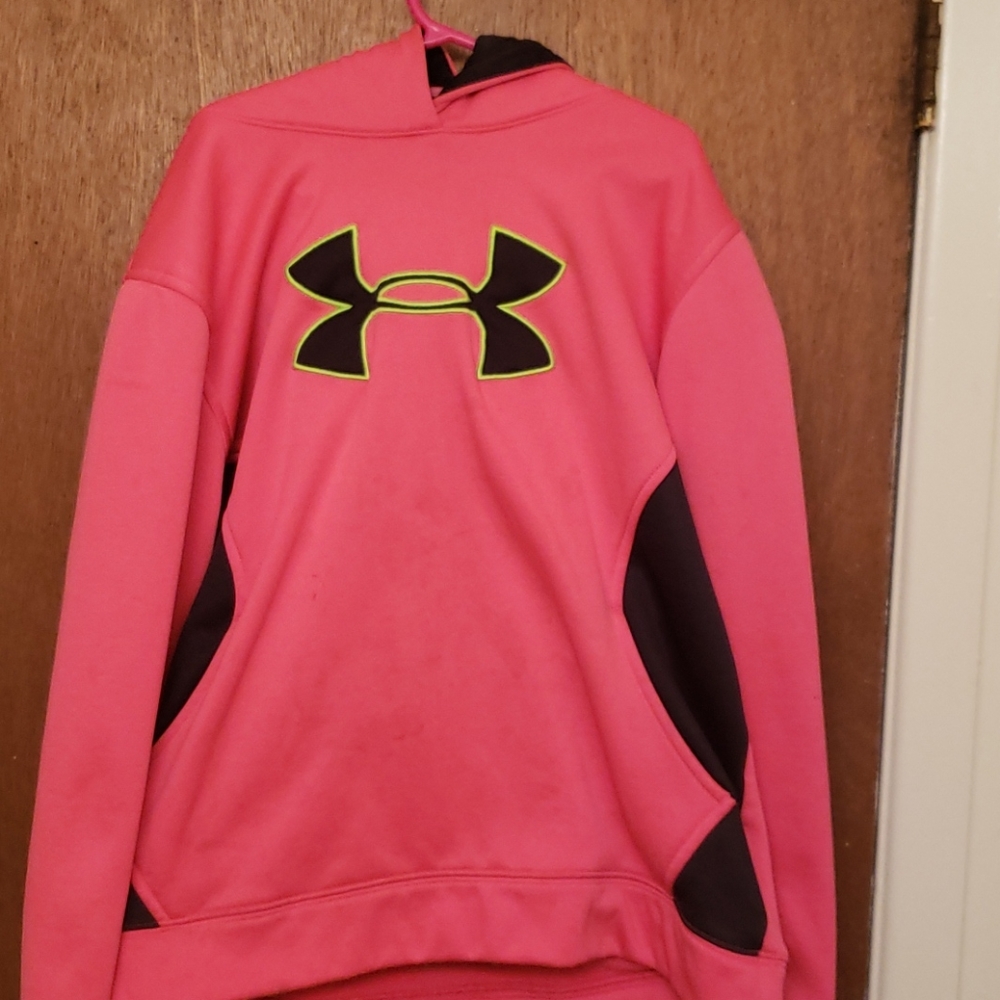 Pink Under Armour Hoodie